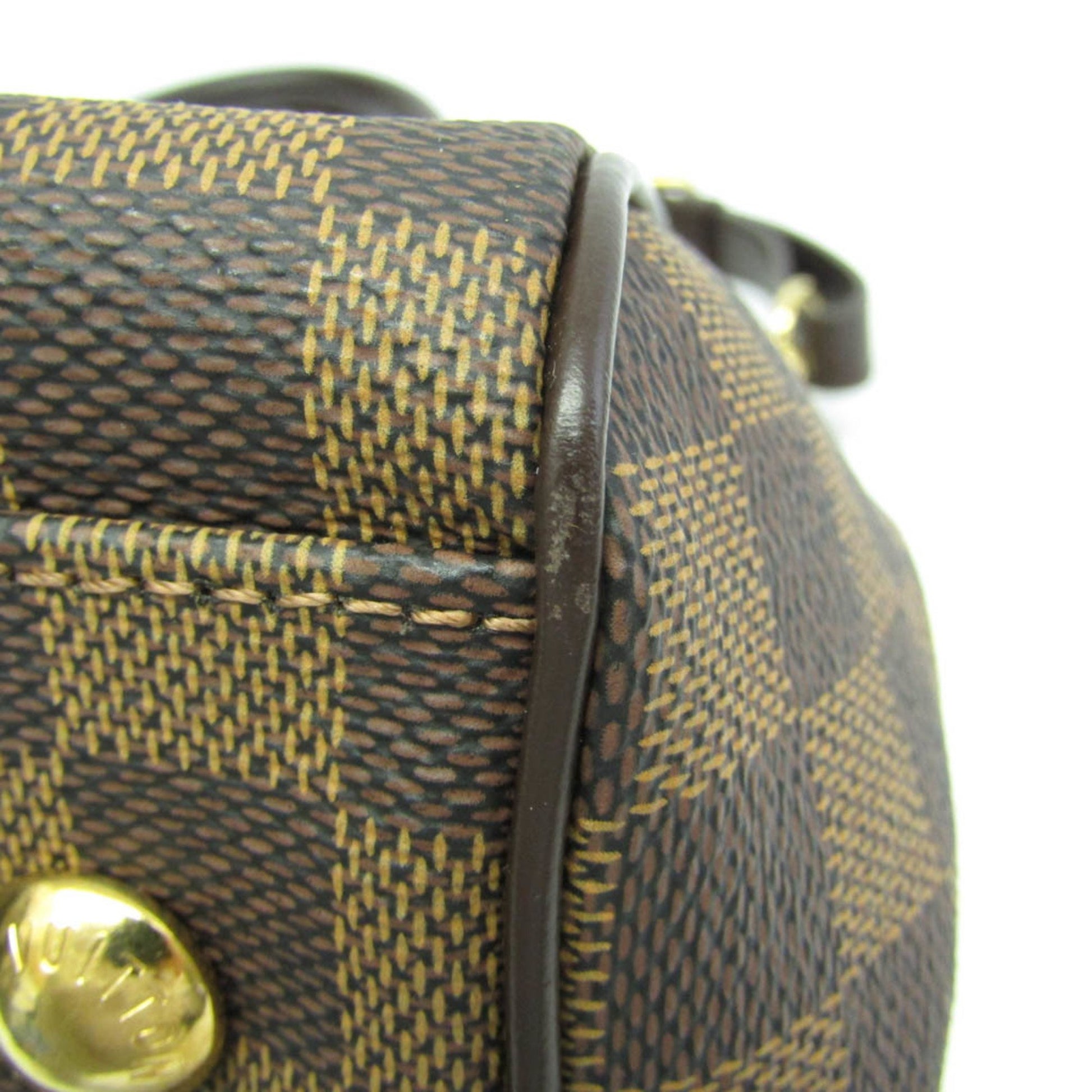 Louis Vuitton Trevi, Brown, Canvas, shoulder