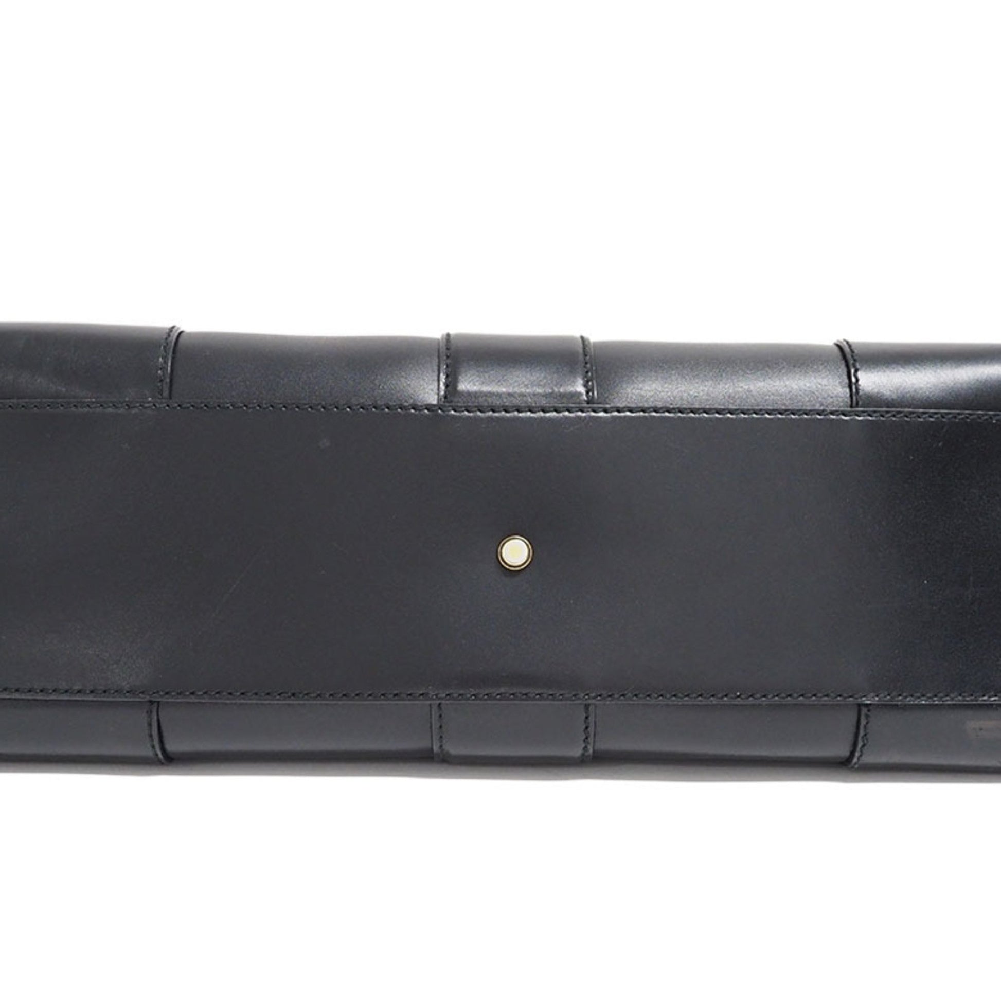 Gucci --, Black, Leather, tote