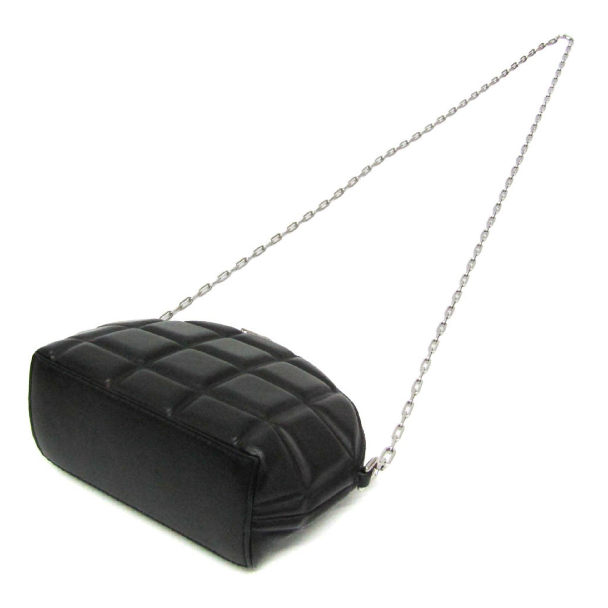Bottega Veneta Padded, Black, Leather, shoulder