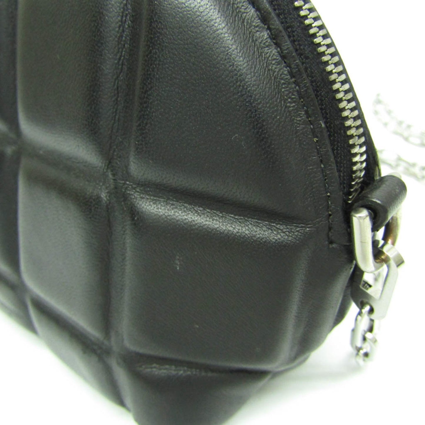 Bottega Veneta Padded, Black, Leather, shoulder