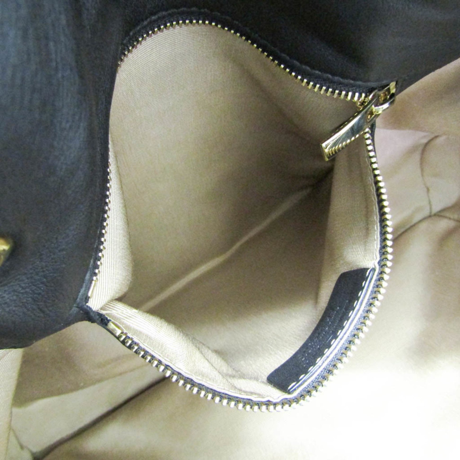 Salvatore Ferragamo Gancini, Beige, Canvas, handbag