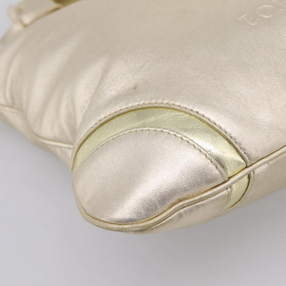 Loewe Vintage Leather, Gold, Leather, Shoulder Bag
