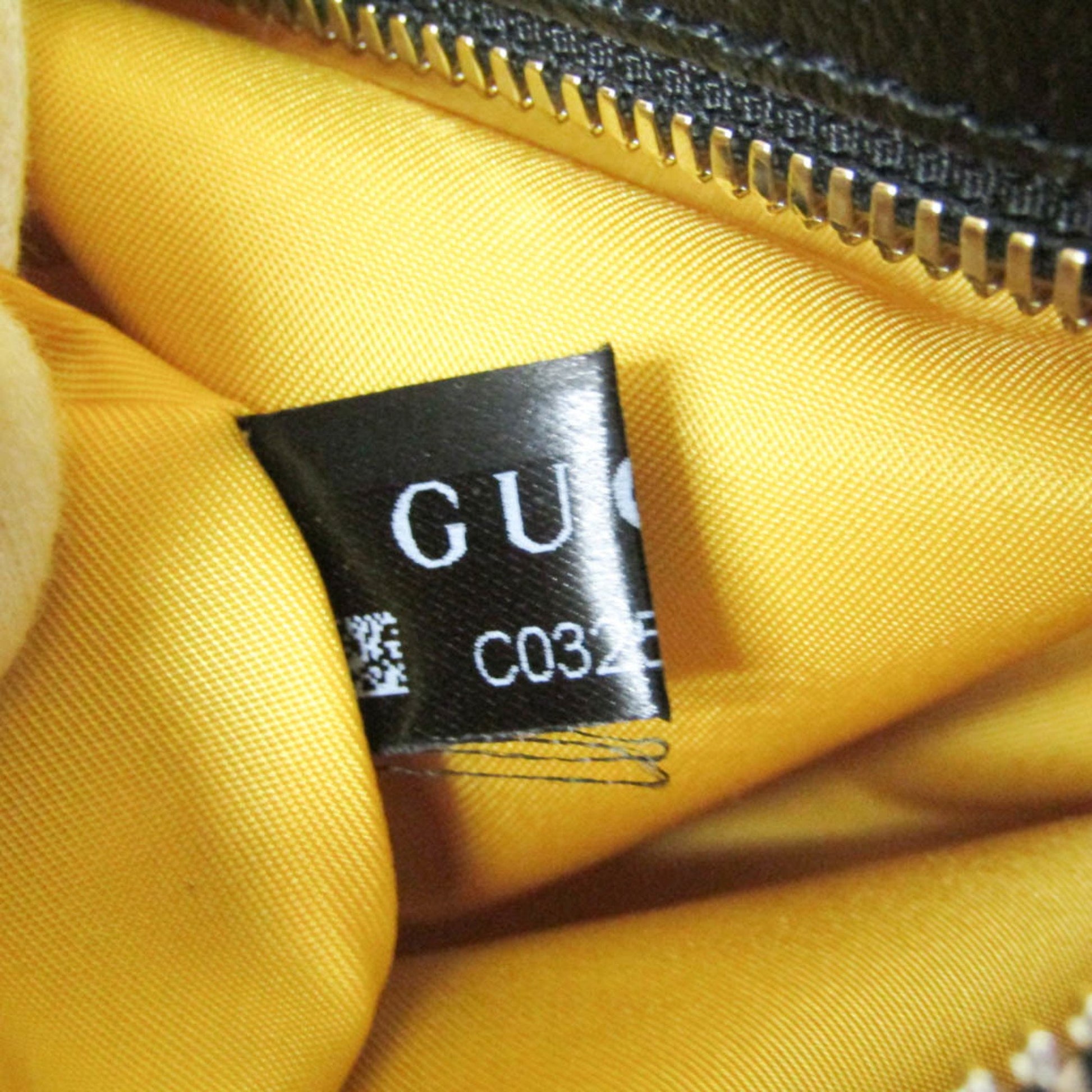 Gucci Off the grid, Yellow, Canvas, backpack