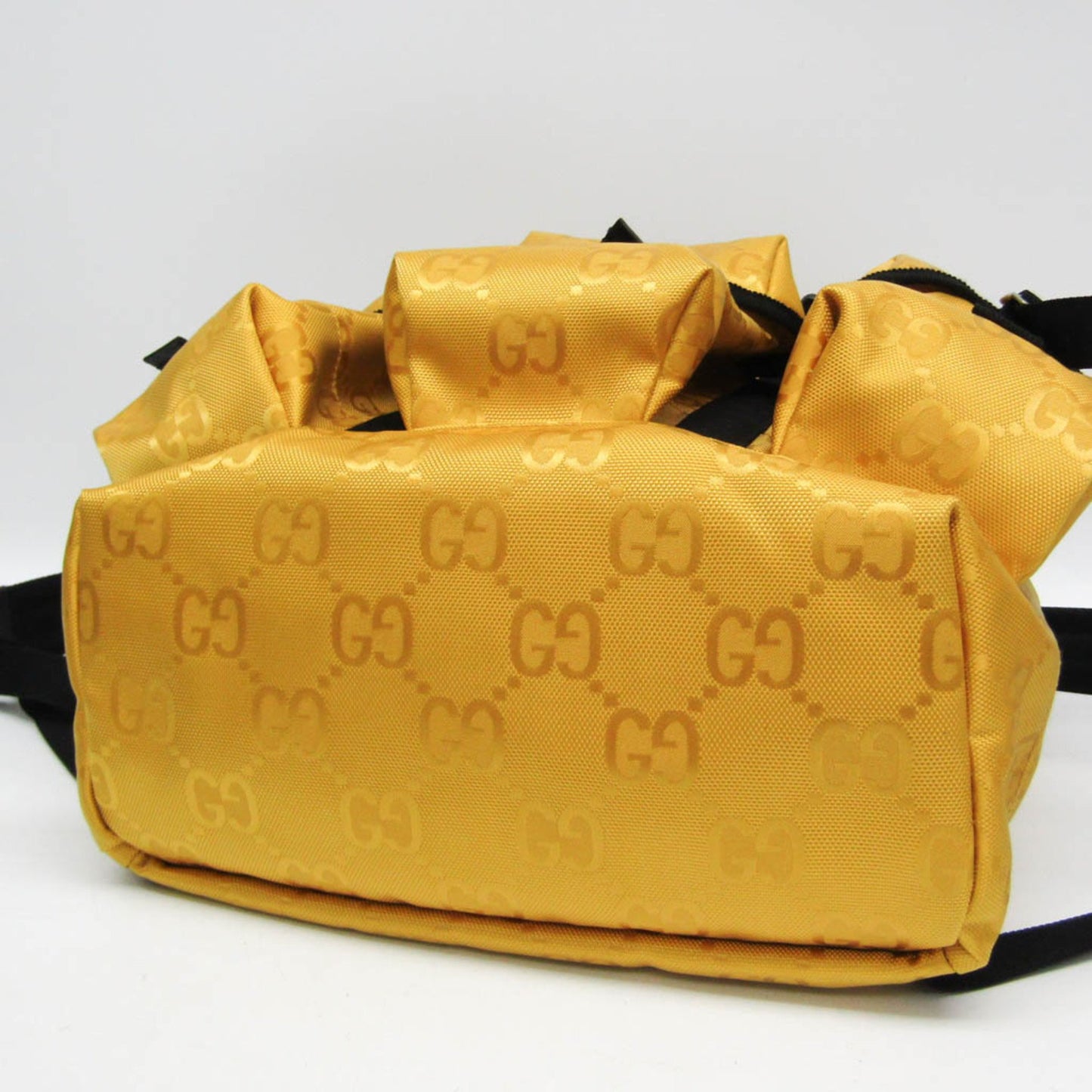 Gucci Off the grid, Yellow, Canvas, backpack