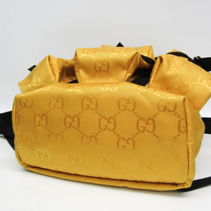 Gucci Off the grid, Yellow, Canvas, backpack