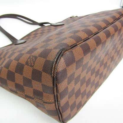Louis Vuitton Neverfull Damier, Brown, Canvas, Tote Bag