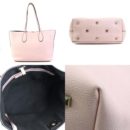 Salvatore Ferragamo Gancini, Pink, Leather, shoulder