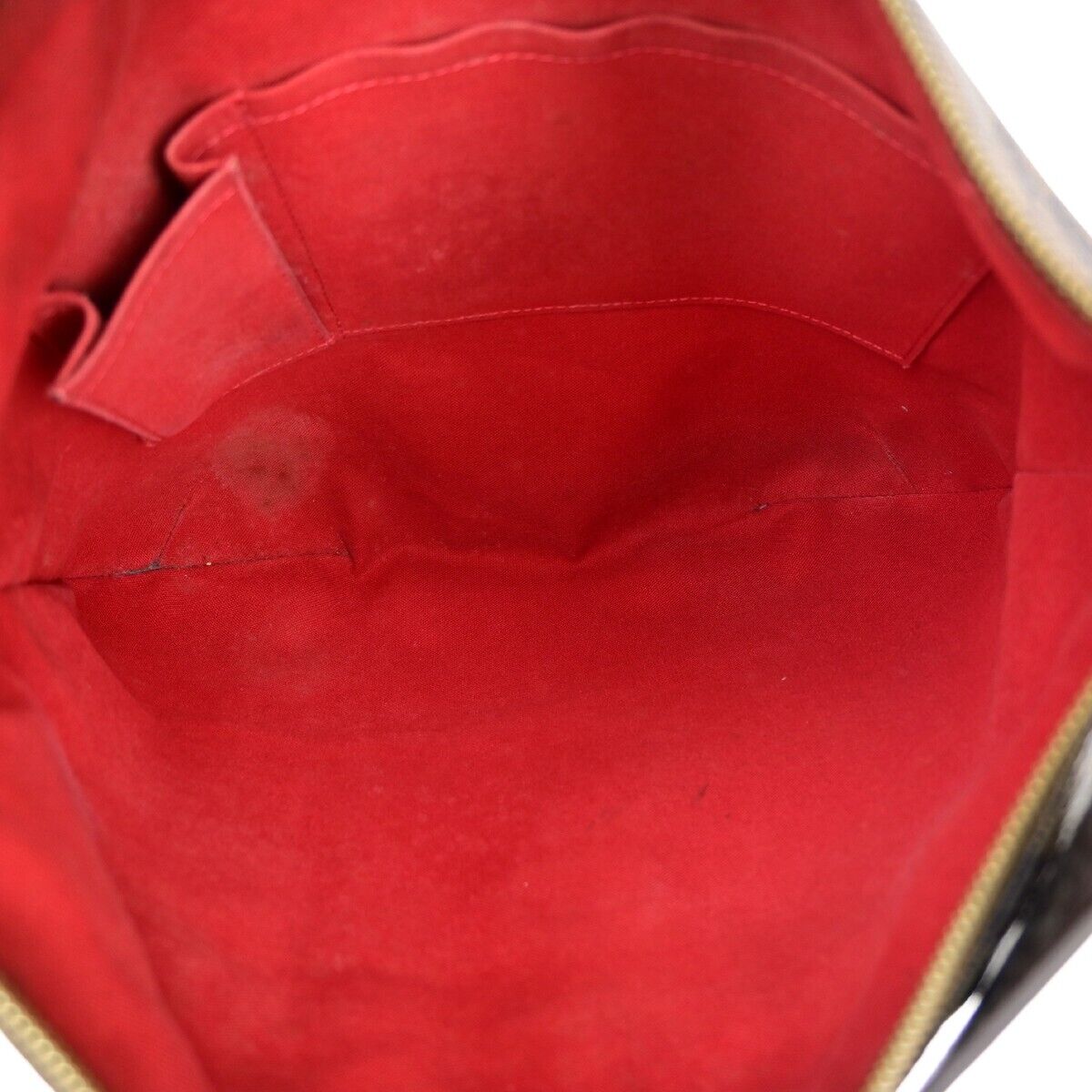 Louis Vuitton Bloomsbury Handbag Damier, BROWN, CANVAS, Shoulder bag