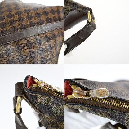 Louis Vuitton Bloomsbury Handbag Damier, BROWN, CANVAS, Shoulder bag
