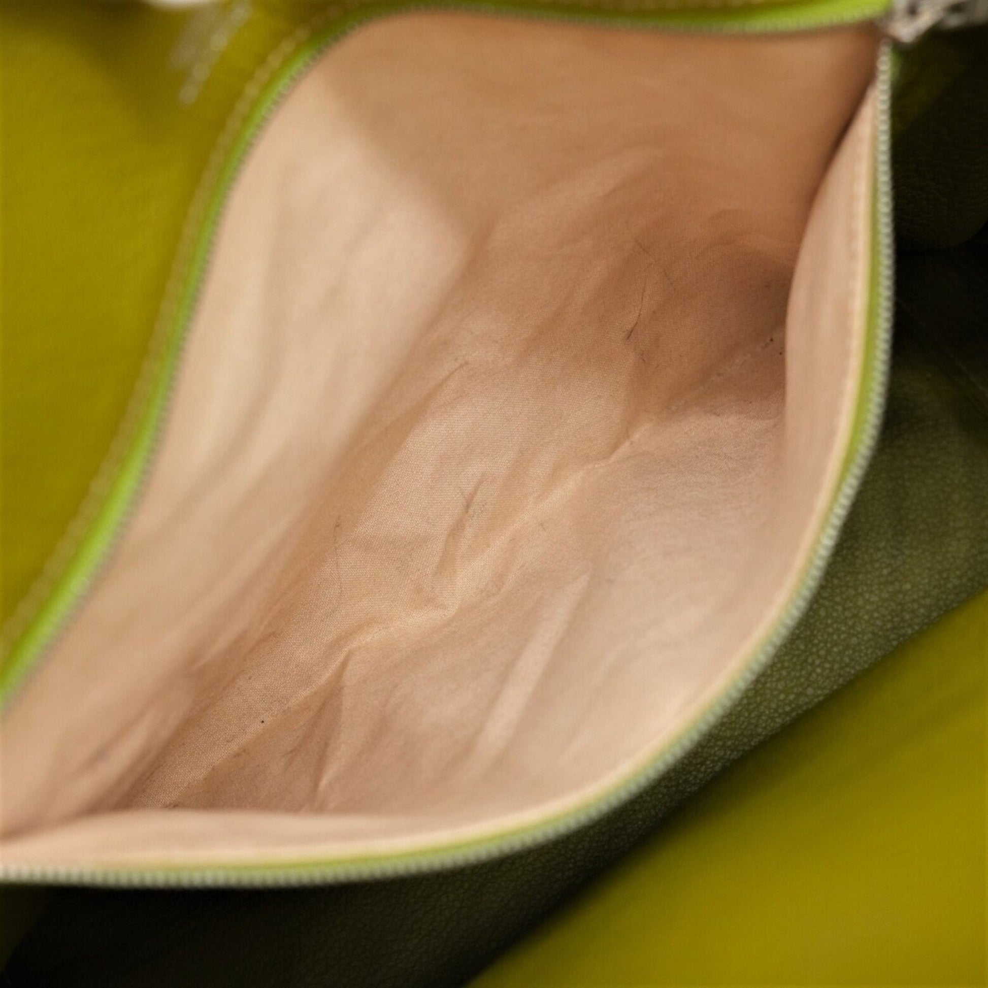 Hermès Victoria, Green, Leather, tote