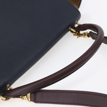 Celine Tricolor Trapeze Bag Leather, MULTICOLOUR, LEATHER, Handbag