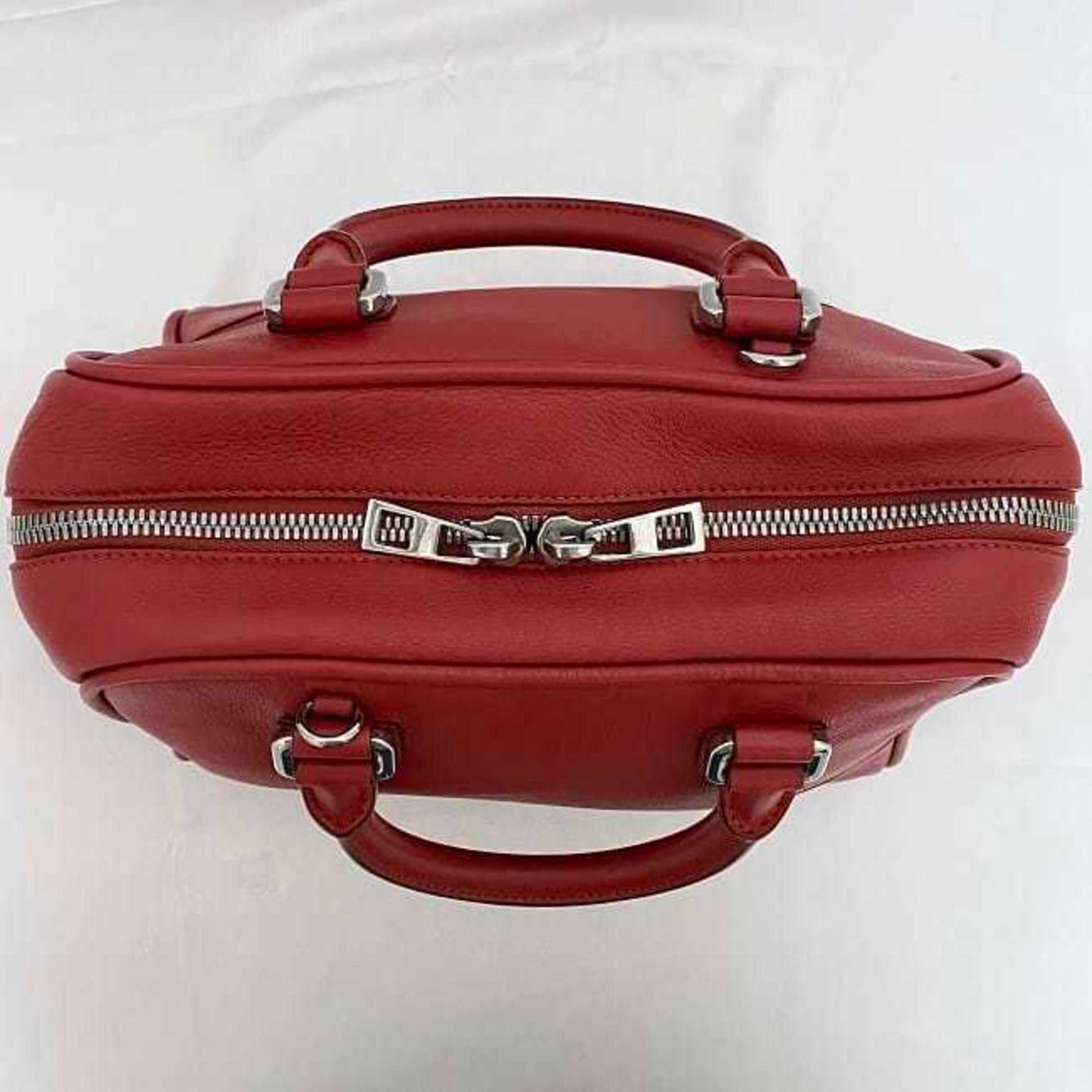 Loewe Amazona 75, Red, Leather, handbag