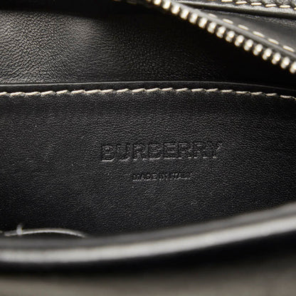 Burberry -, Black, Canvas, shoulder