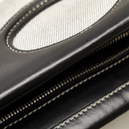Burberry -, Black, Canvas, shoulder