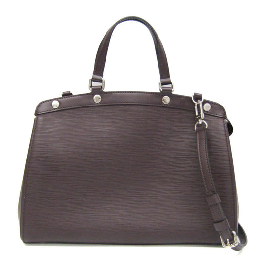 Louis Vuitton Brea, Burgundy, Leather, handbag