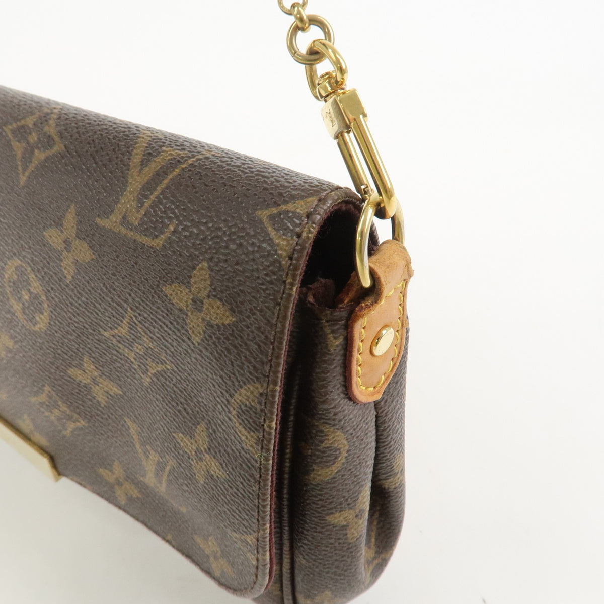 Louis Vuitton Favorite Monogram Canvas, Brown, Canvas, Handbag