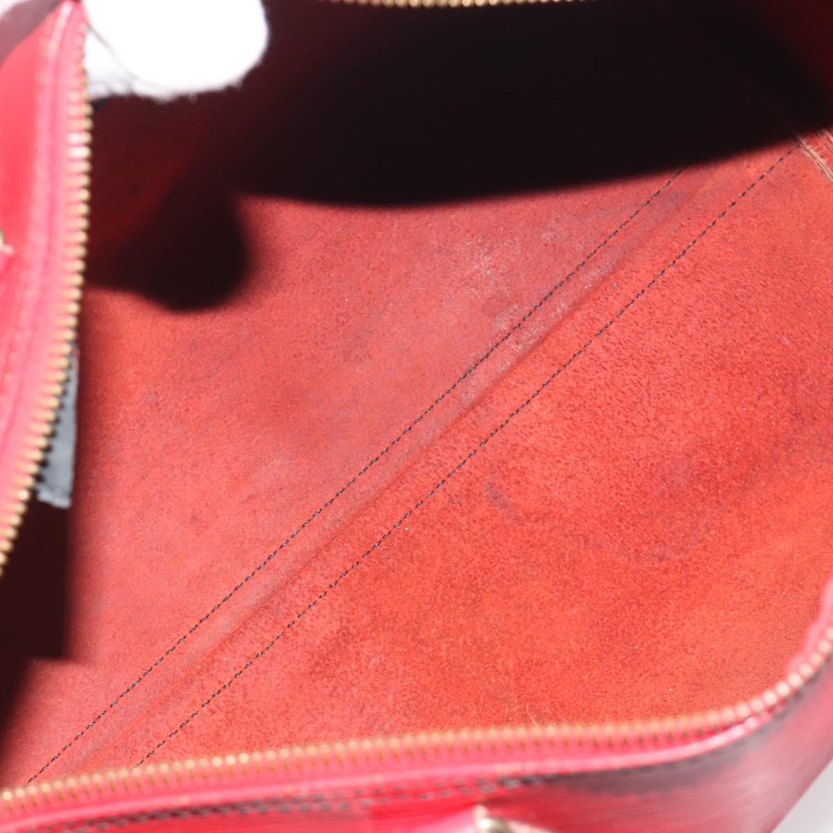 Louis Vuitton Speedy Epi, Red, Leather, Handbag