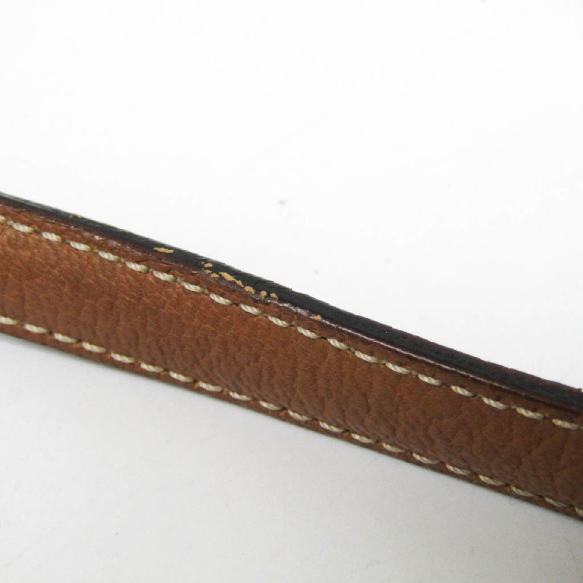 Prada Saffiano, Brown, Leather, shoulder