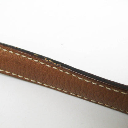 Prada Saffiano, Brown, Leather, shoulder