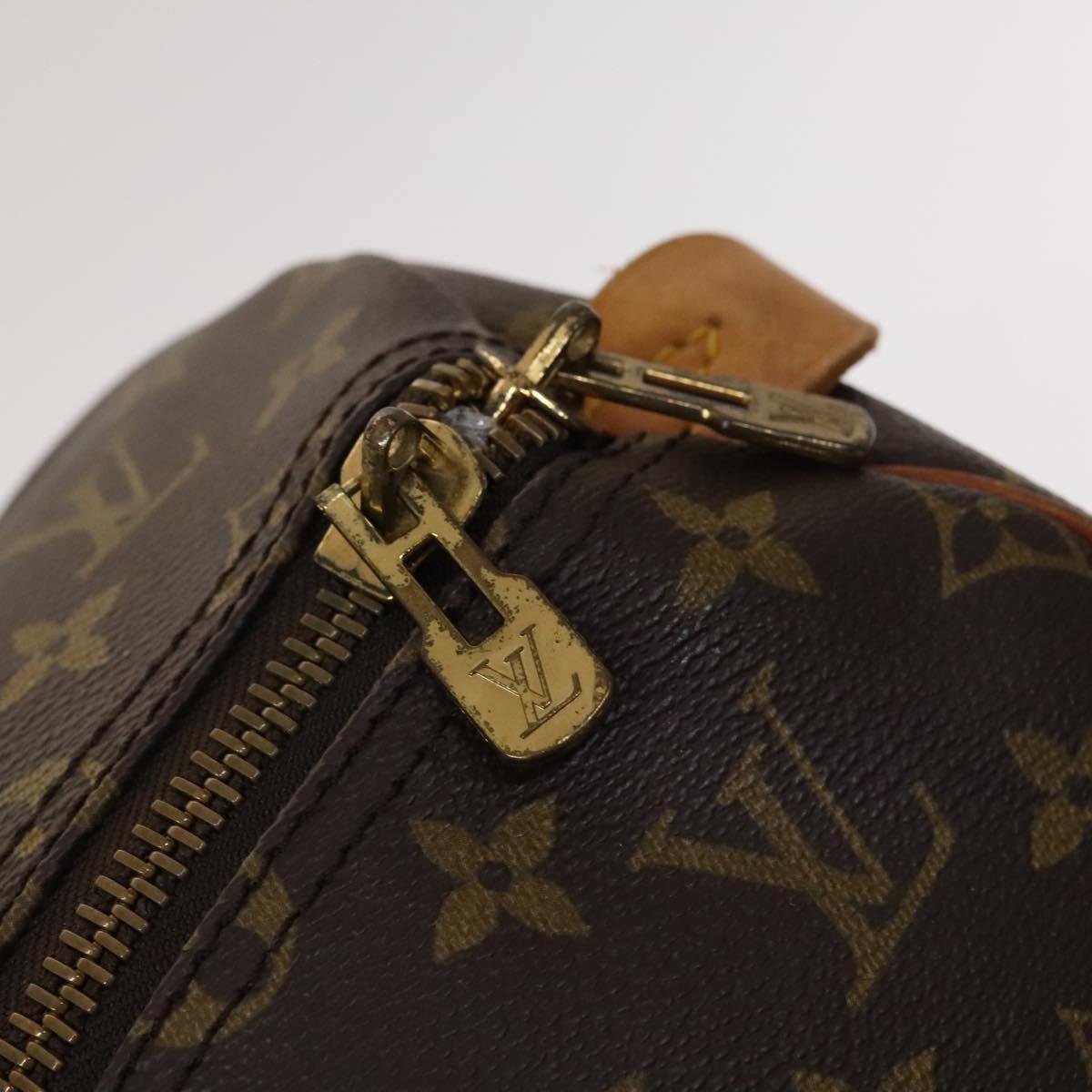 Louis Vuitton Keepall 55, Brown, Canvas, travel