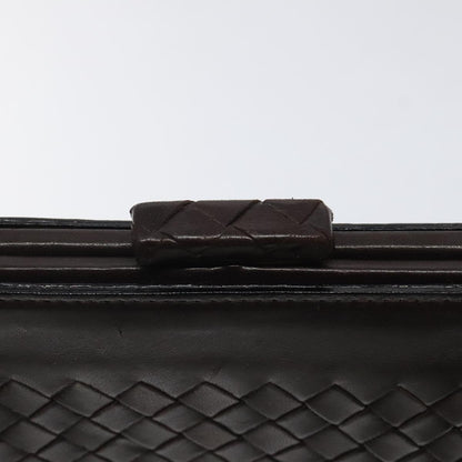 Bottega Veneta Intrecciato, Brown, Leather, handbag