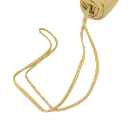 Bottega Veneta Mini pouch, Beige, Leather, clutch