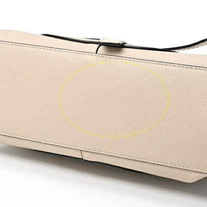 Loewe Gate Top Handle, Beige, Leather, handbag