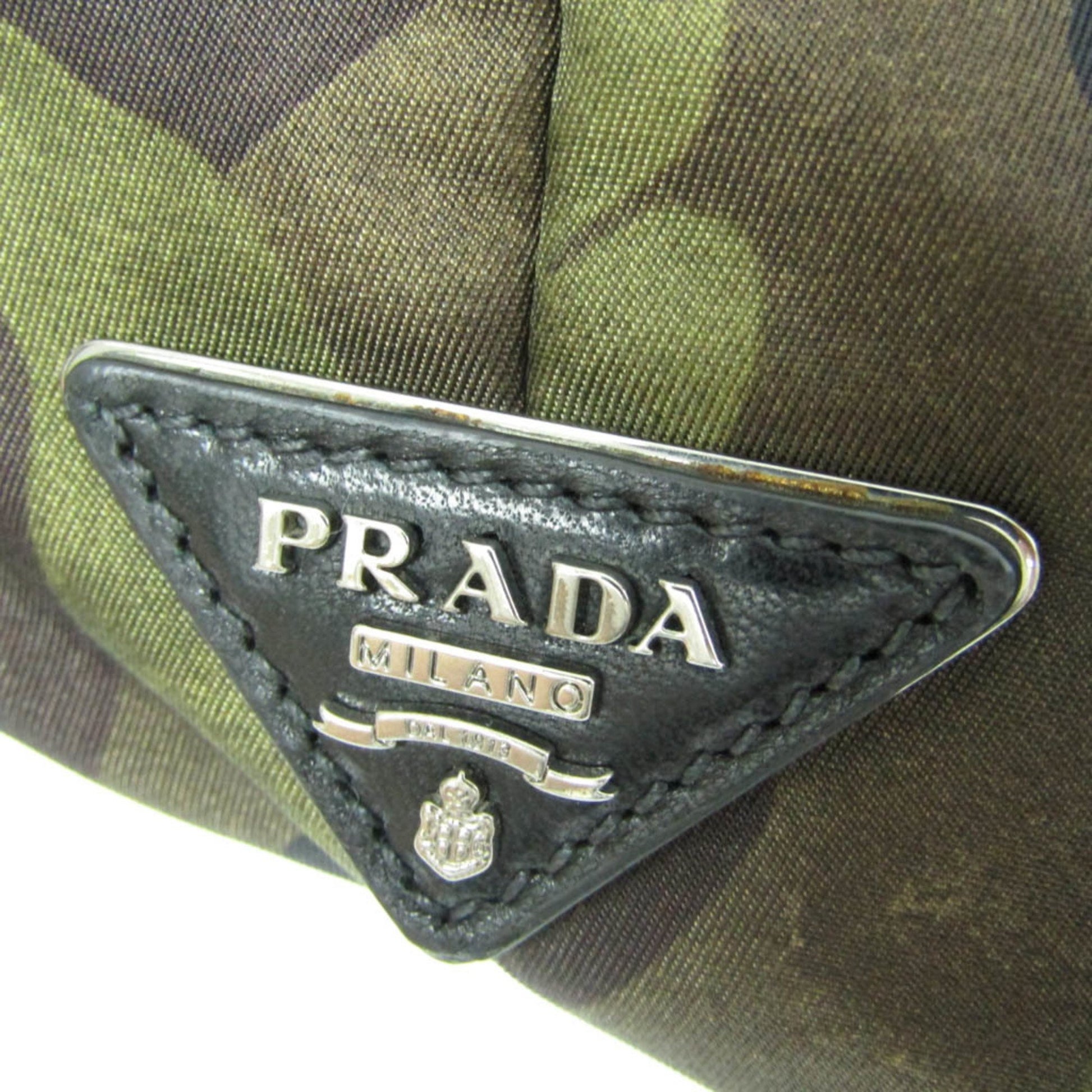 Prada Reversible, Multicolour, Canvas, tote