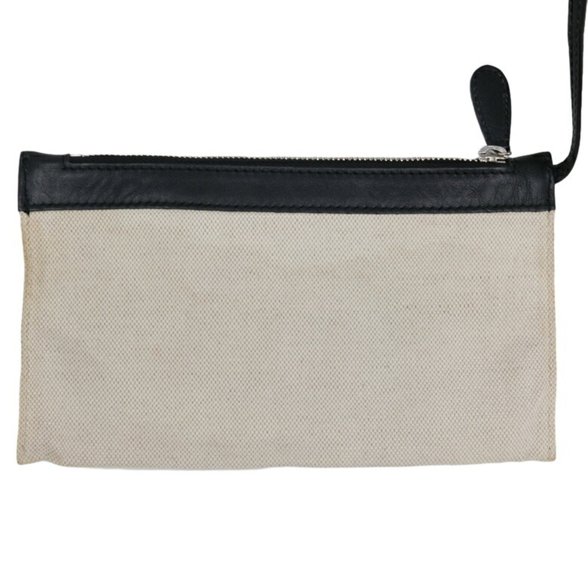 Balenciaga Navy Cabas, White, Canvas, tote