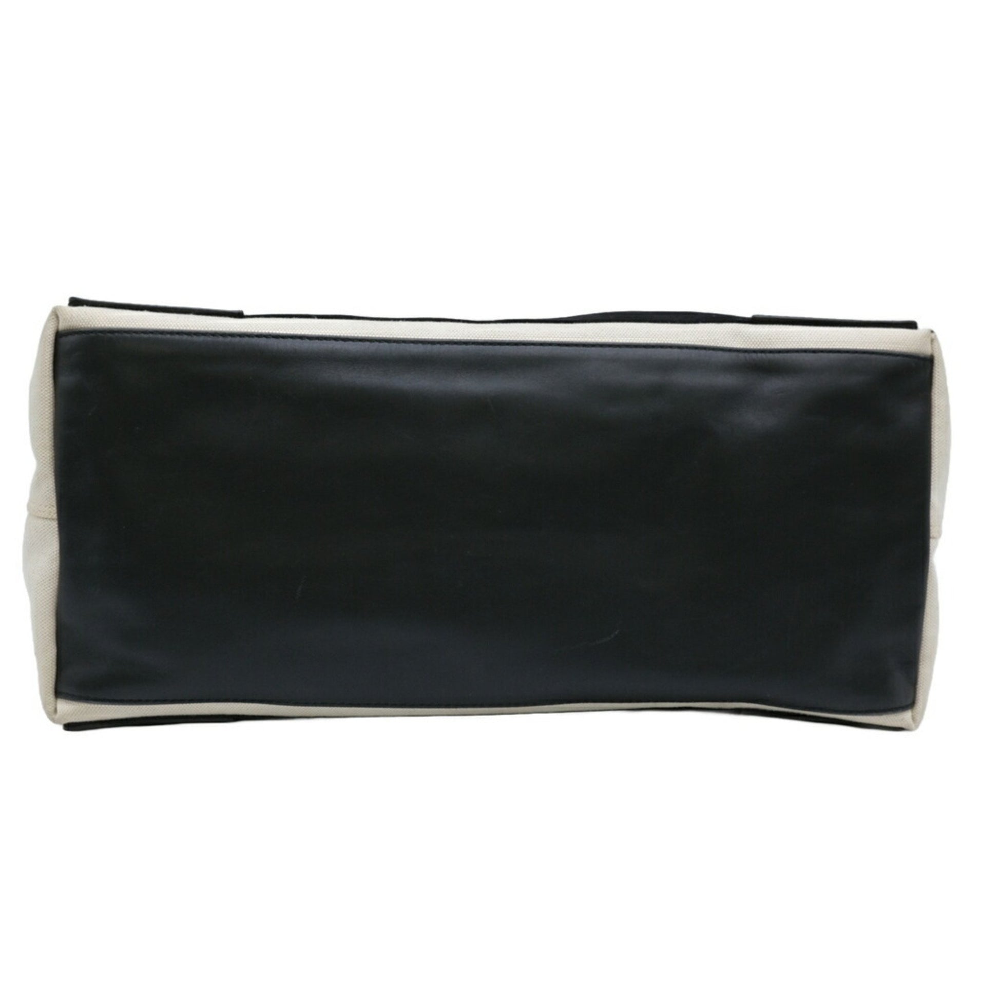 Balenciaga Navy Cabas, White, Canvas, tote