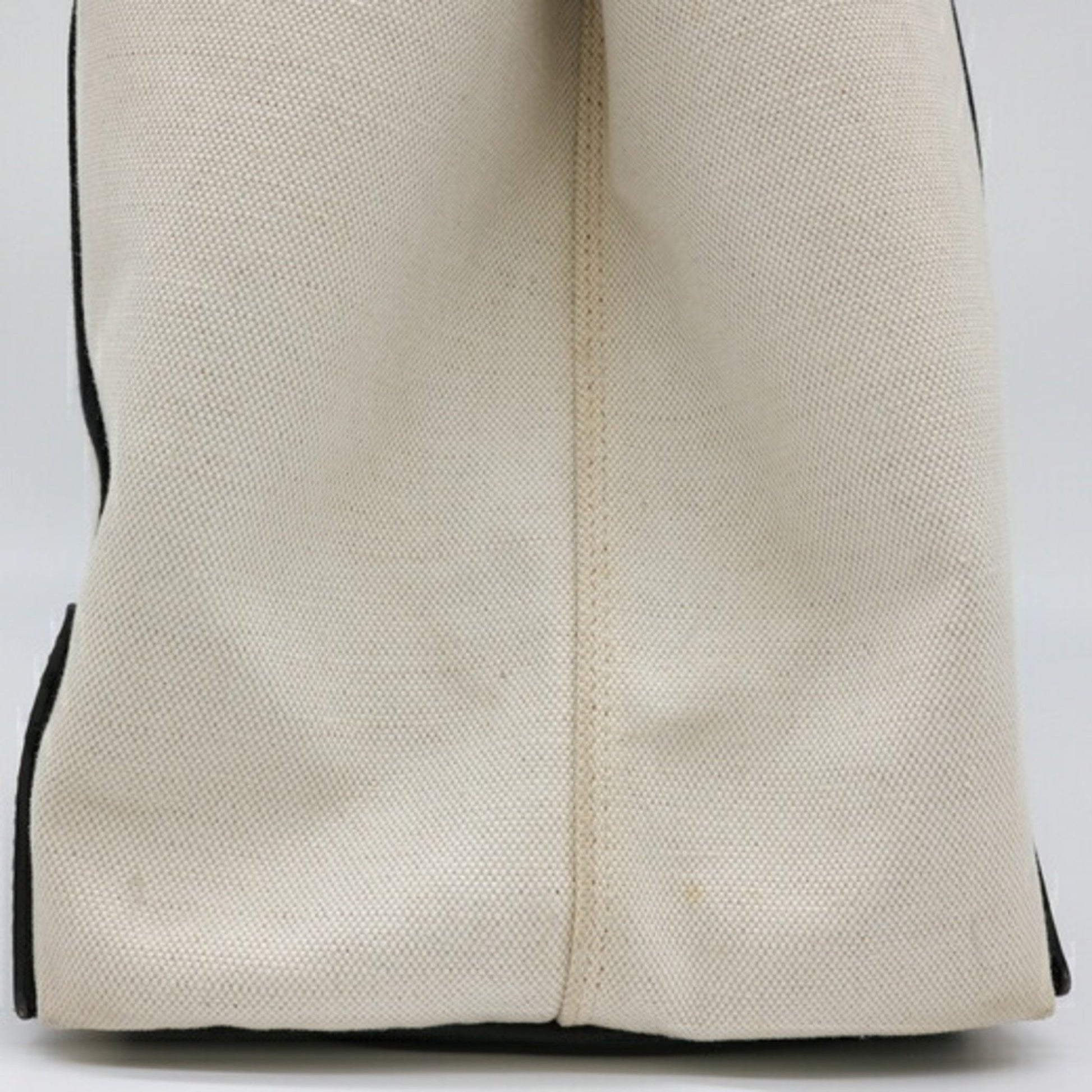 Balenciaga Navy Cabas, White, Canvas, tote