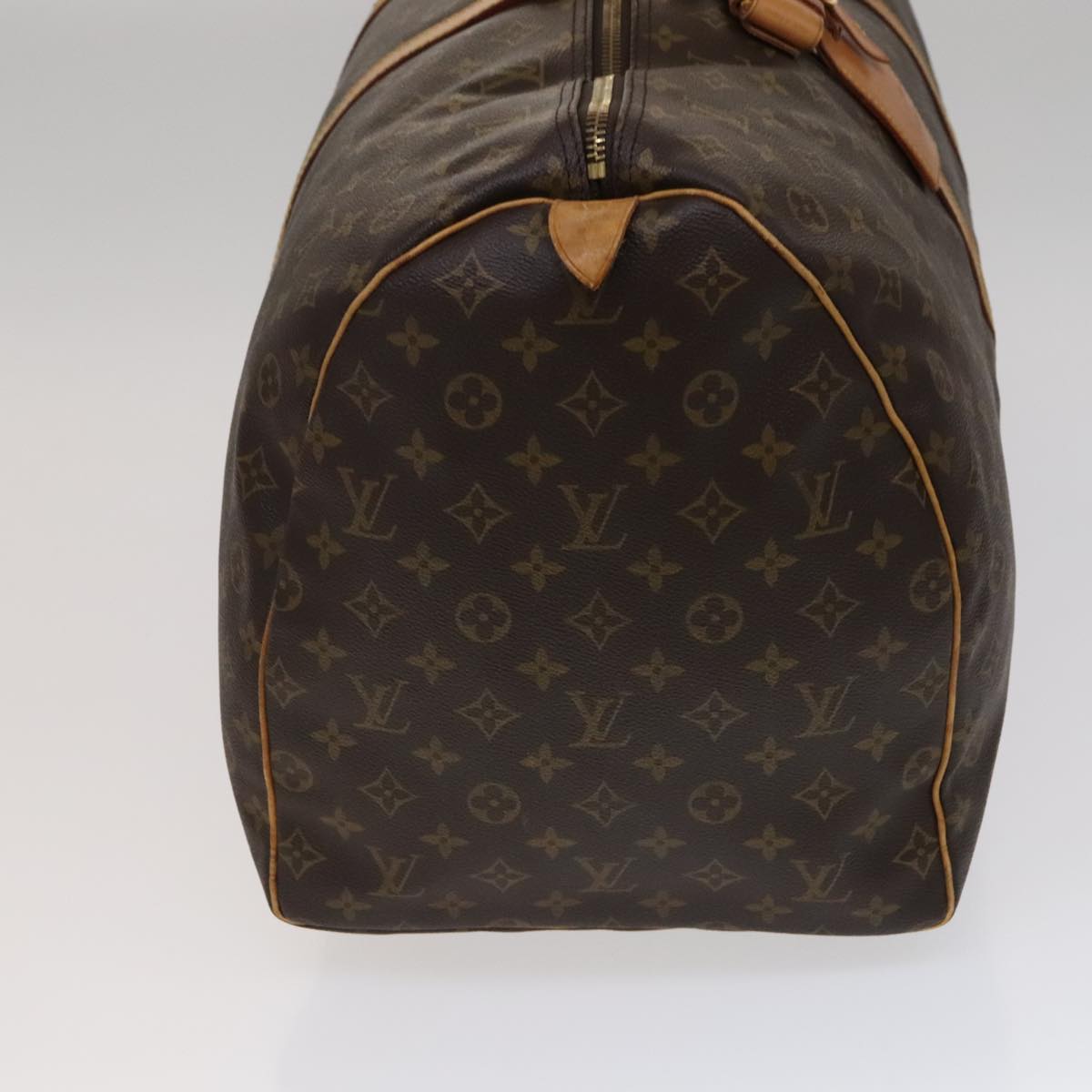 Louis Vuitton Keepall 60, Black, Canvas, travel
