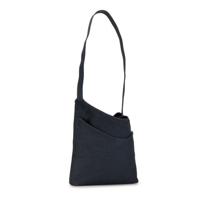 Hermès SAC DE PANSAGE, Blue, Canvas, shoulder