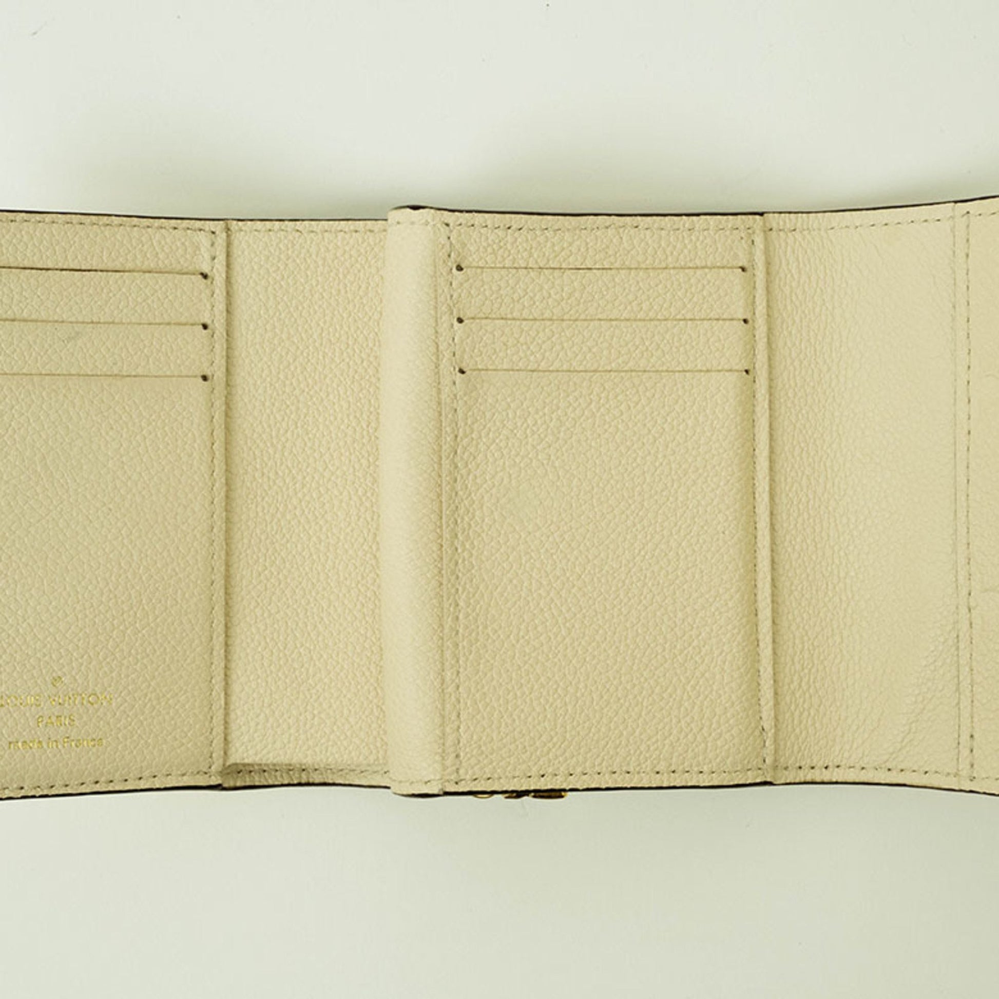 Louis Vuitton Métis, Beige, Leather, wallet