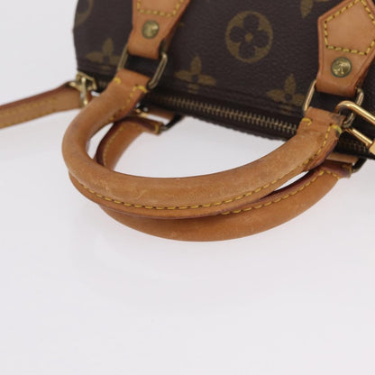 Louis Vuitton Speedy Mini HL Monogram Canvas, Brown, Canvas, Handbag
