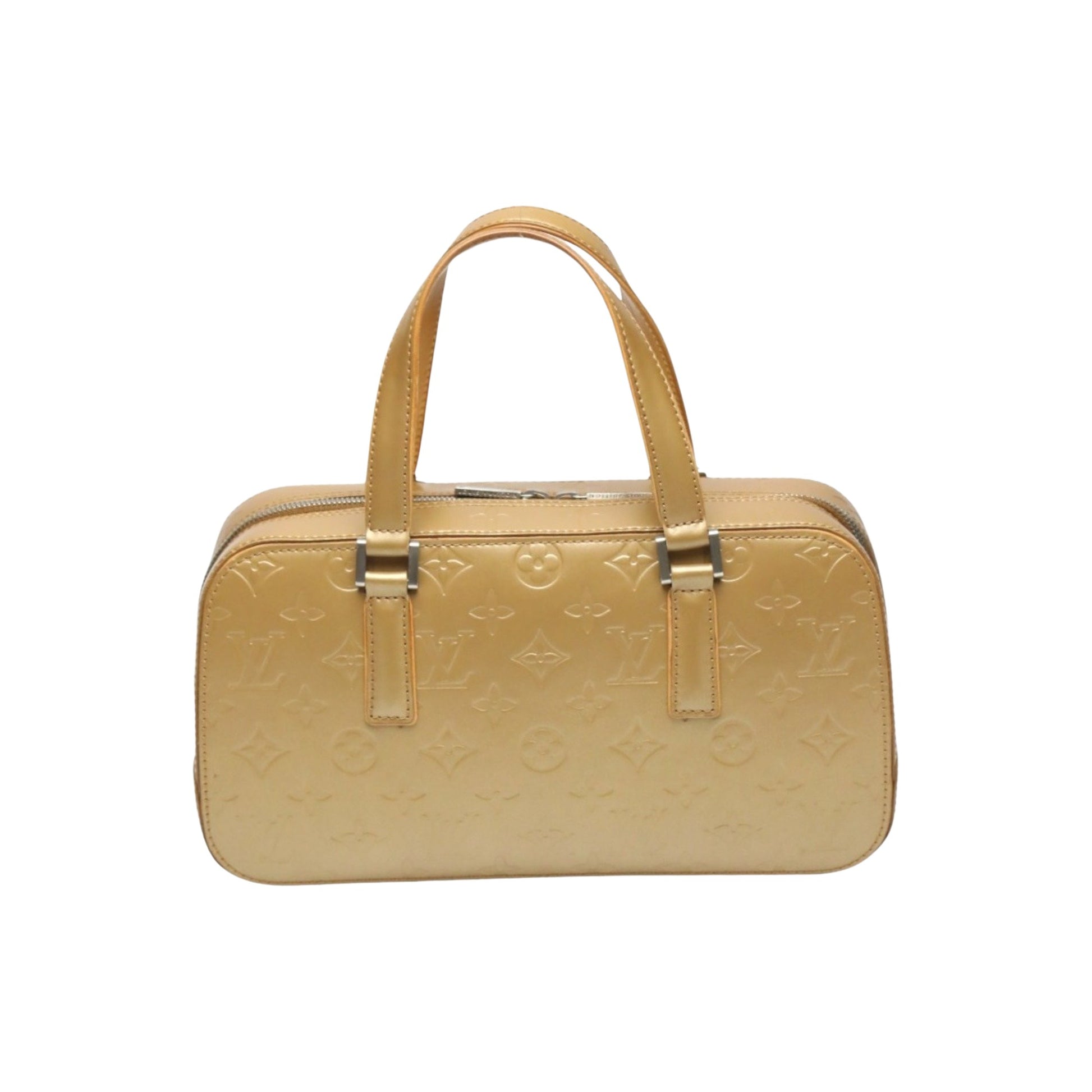 Louis Vuitton Shelton, Brown, Leather, handbag