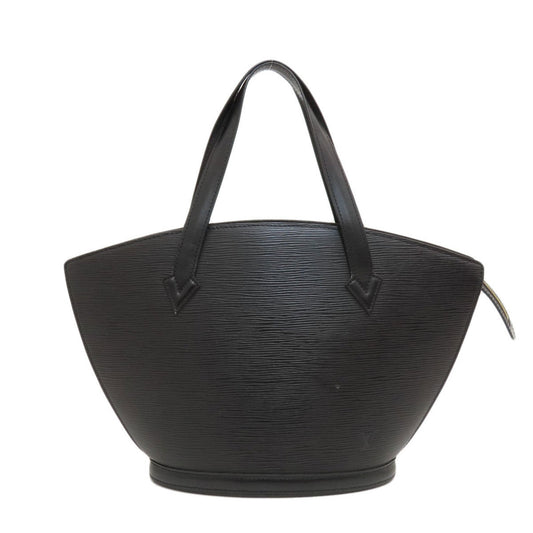 Louis Vuitton Saint Jacques, Black, Leather, handbag