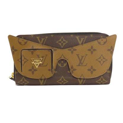 Louis Vuitton Reverse, Brown, Canvas, wallet