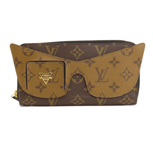 Louis Vuitton Reverse, Brown, Canvas, wallet