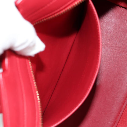 Saint Laurent Chyc, Red, Leather, handbag