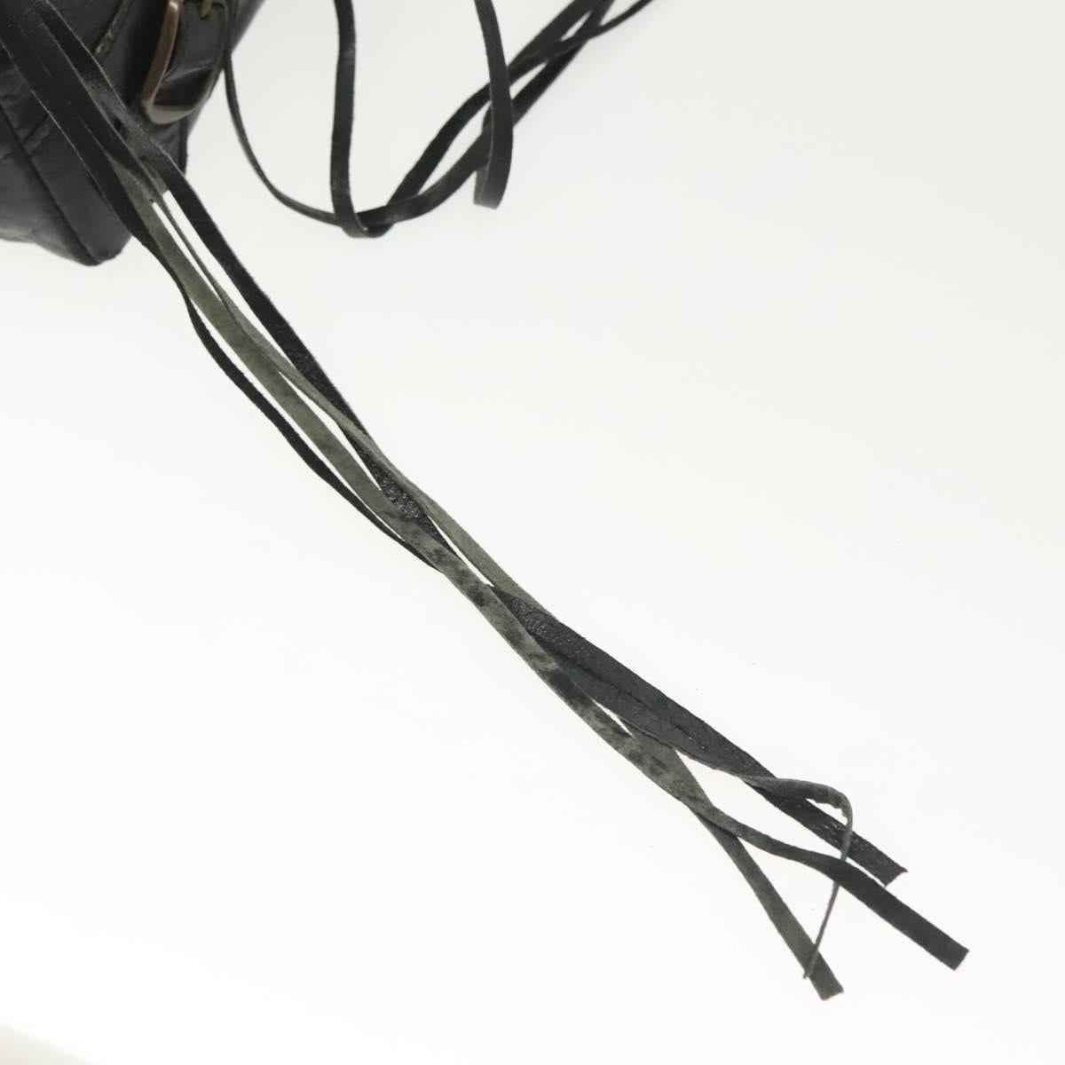 Balenciaga First, Black, Leather, handbag