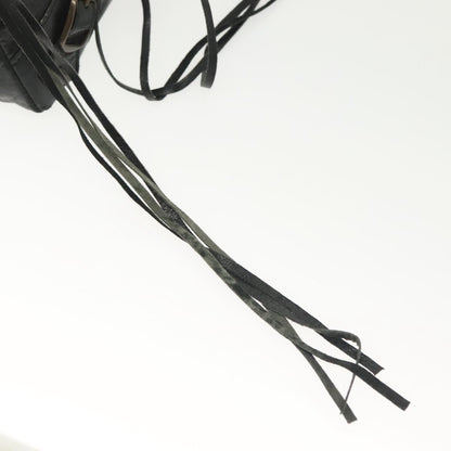 Balenciaga First, Black, Leather, handbag