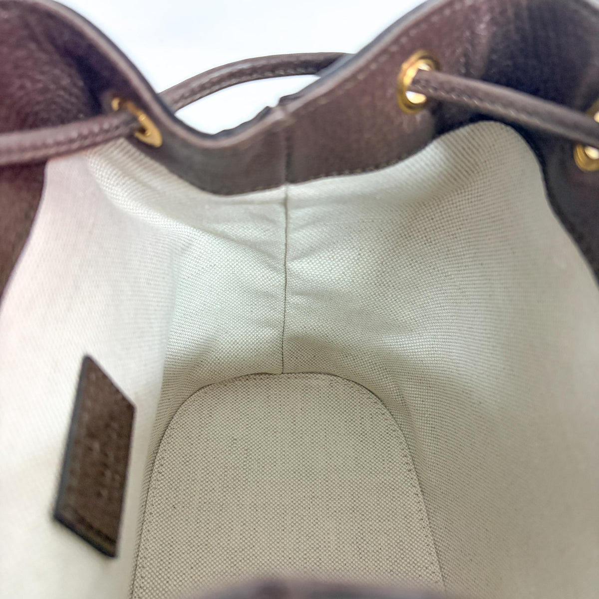 Gucci Ophidia GG Coated Canvas and Leather, Beige, Canvas, Shoulder Bag