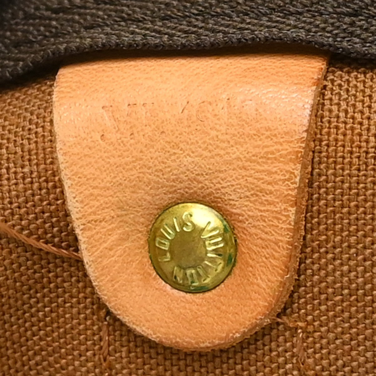 Louis Vuitton Keepall Bandoulière Monogram, Brown, Canvas, Travel Bag