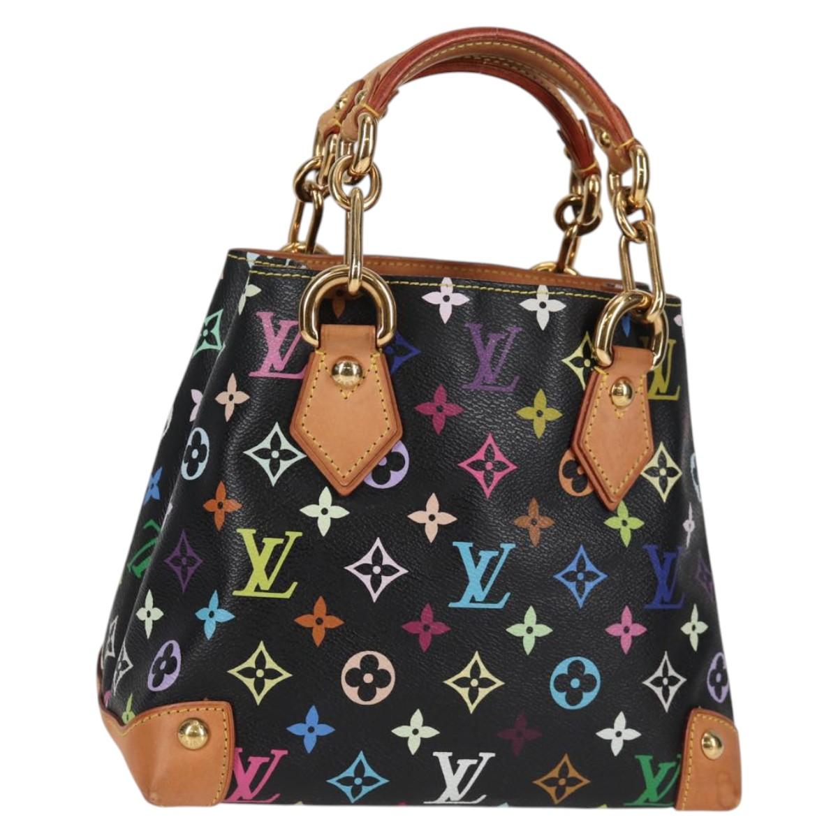 Louis Vuitton Audra, Multicolour, Canvas, handbag