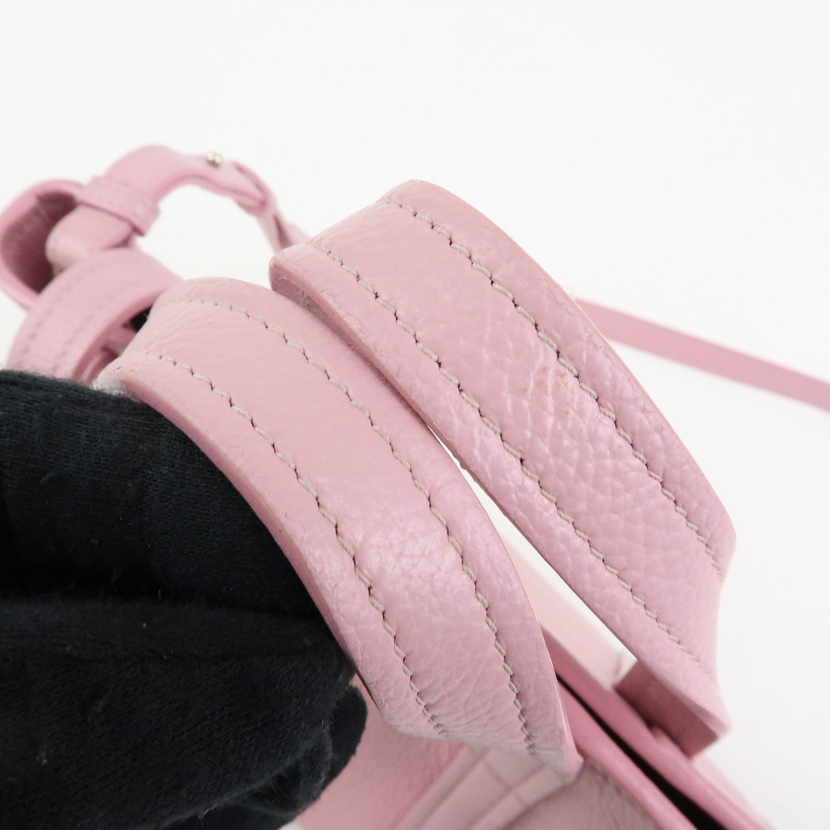 Balenciaga Everyday 2.0 North South Leather, Pink, Leather, Tote Bag