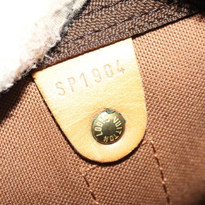 Louis Vuitton Keepall Bag Monogram Canvas, BROWN, CANVAS, Travel bag
