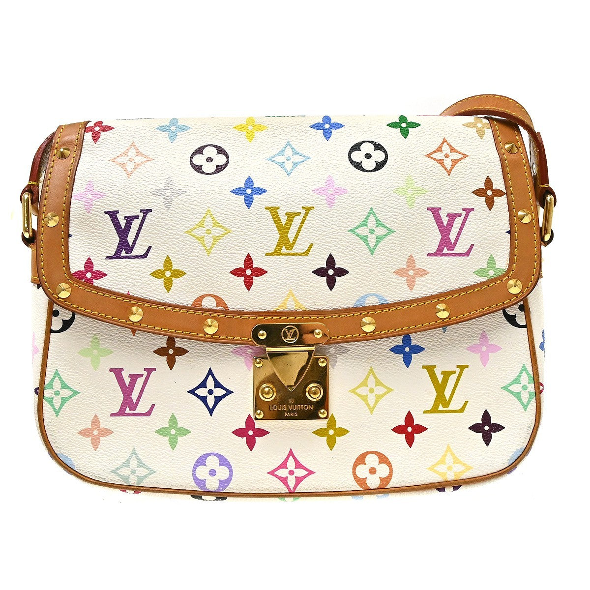 Louis Vuitton Sologne Monogram Multicolor, Multicolour, Canvas, Shoulder Bag