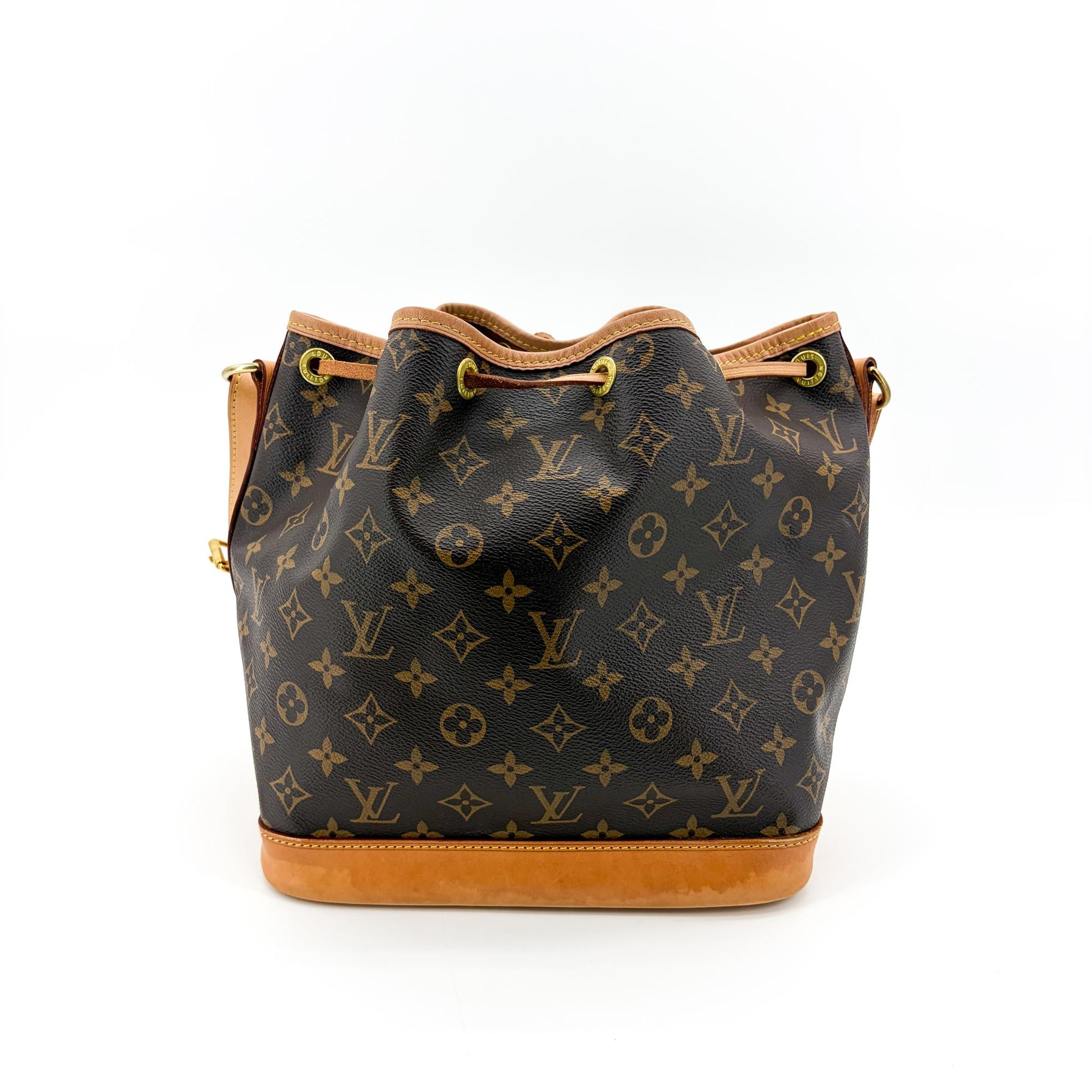 Louis Vuitton Noe Monogram Canvas, Brown, Canvas, Shoulder Bag