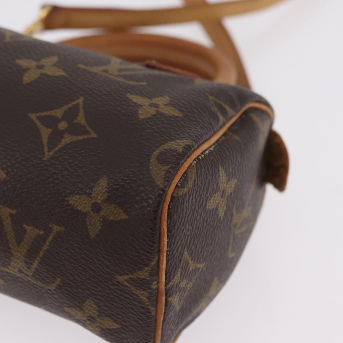 Louis Vuitton Speedy Mini HL Monogram Canvas, Brown, Canvas, Handbag
